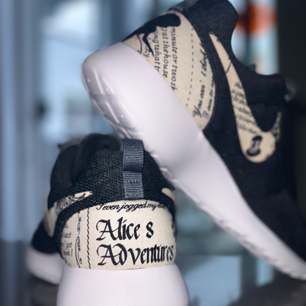 Alice in Wonderland Nike Shoes